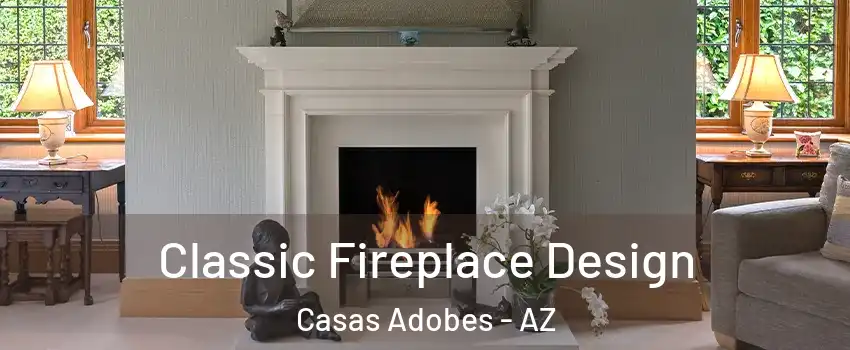  Classic Fireplace Design Casas Adobes - AZ