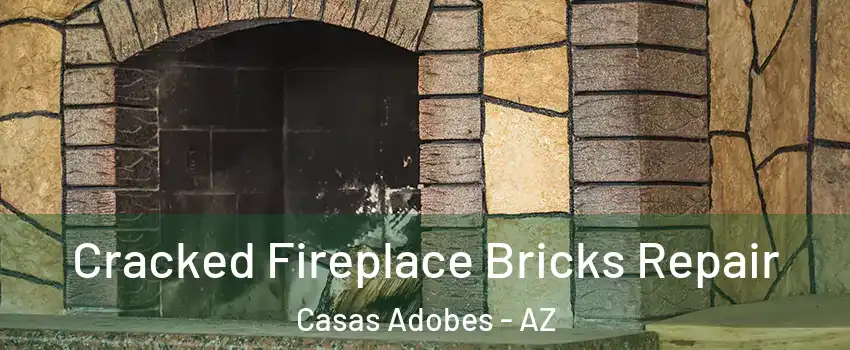  Cracked Fireplace Bricks Repair Casas Adobes - AZ