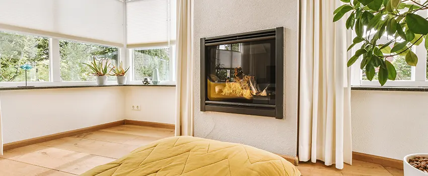 Residential Fireplace Ceramic Glass Installation in Casas Adobes, AZ