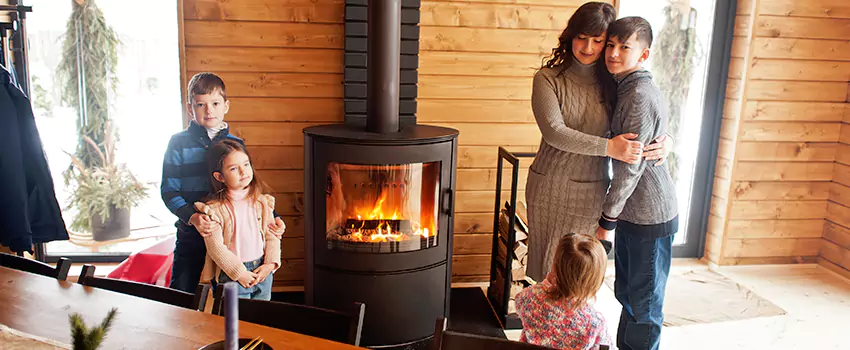 Morso Cast Iron Fireplace Insert Installation in Casas Adobes, Arizona