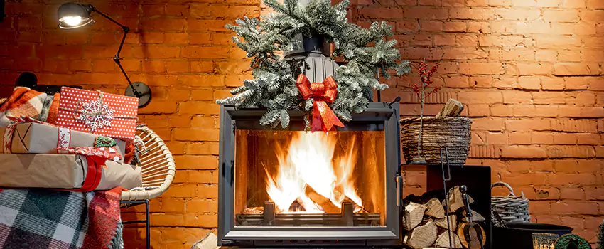 Travis Industries Linear Gas Fireplace Installation in Casas Adobes, Arizona