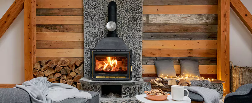 Thelin Hearth Products Direct Vent Gas Stove Fireplace Inspection in Casas Adobes, Arizona